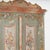 19th Century Original Painted German Two Door Armoire Shrunk For Sale - Image 6 of 13