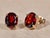Ladies 14K Yellow Gold 4 CTW Garnet Stud Earrings, 2 Pieces For Sale - Image 4 of 8
