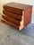 Mid-Century Modern Danish Modern 4-Drawer Dresser — 1960s Mid Century Modern Chest With Sculpted Round Pulls For Sale - Image 3 of 10