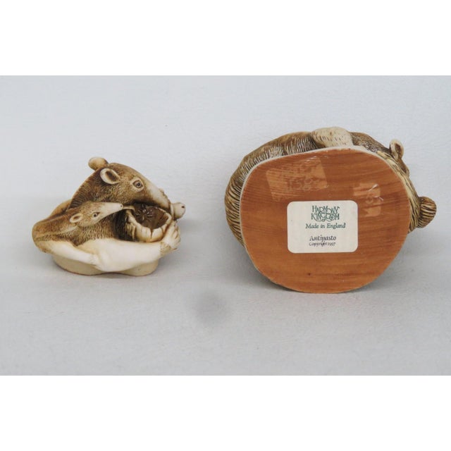 Harmony Kingdom England Antipasto Anteaters Figurine With Original Box 5136b For Sale - Image 10 of 10