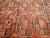 Vintage Turkmen Tekke Gallery Rug in Allover Pattern in Red, Brown, Gray, For Sale - Image 18 of 18