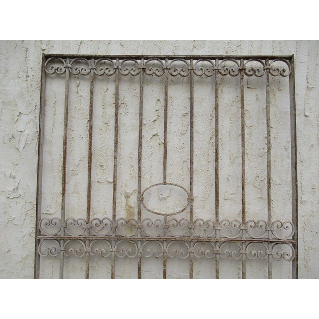 Victorian Antique Victorian Iron Gate For Sale - Image 3 of 6