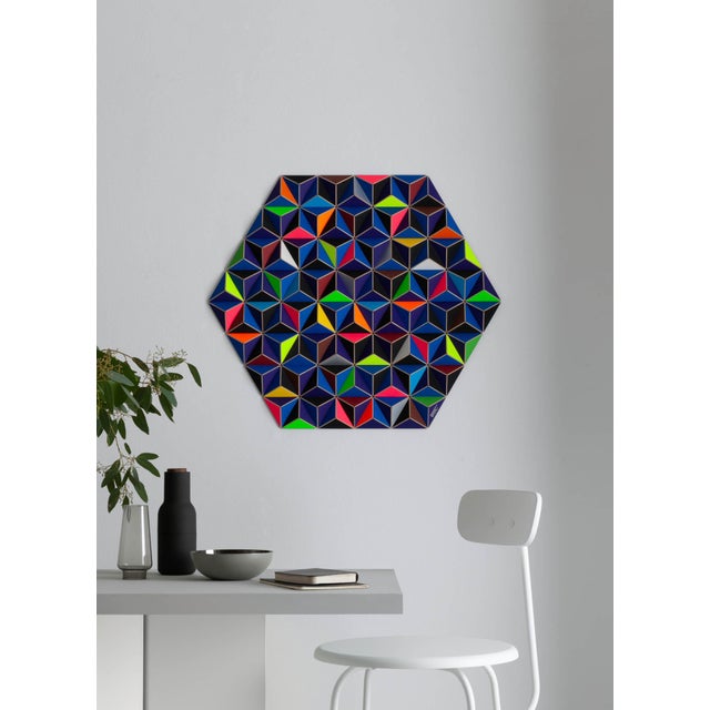 Sebastian Welzel, Dis-2 Topographie, 2018, Cardboard, Limited Edition 14 of 20 For Sale - Image 6 of 6