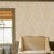 Schumacher Sample - Schumacher Ambala Paisley Sisal Wallpaper in Straw For Sale - Image 4 of 5