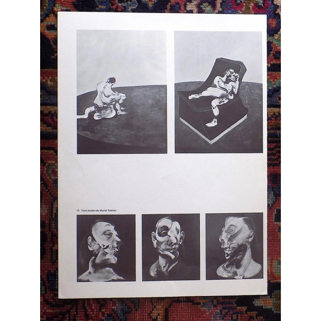 Thi abstracted modernist folio size lithograph (offset) by the world famous British artist Henry Spencer Moore (England...