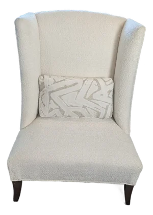 Old Hickory Tannery - Josefina Upholstered Chair Ivory
