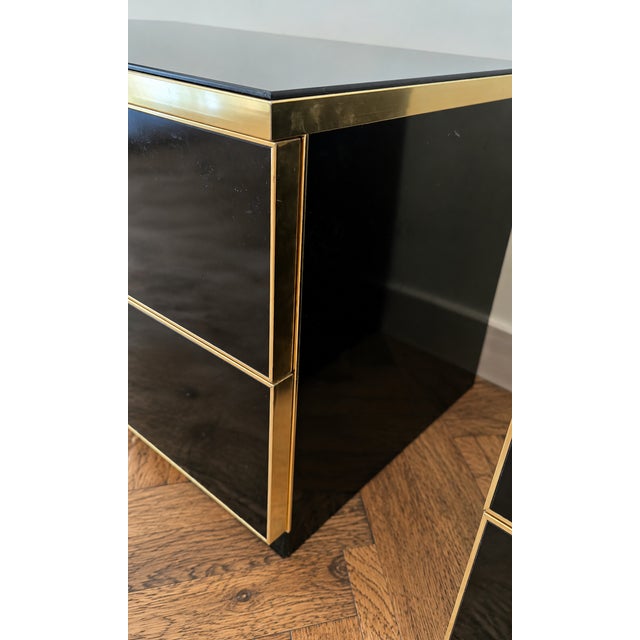 1970s Bedside Tables by Jean-Claude Mahey, 1970s, Set of 2 For Sale - Image 5 of 7