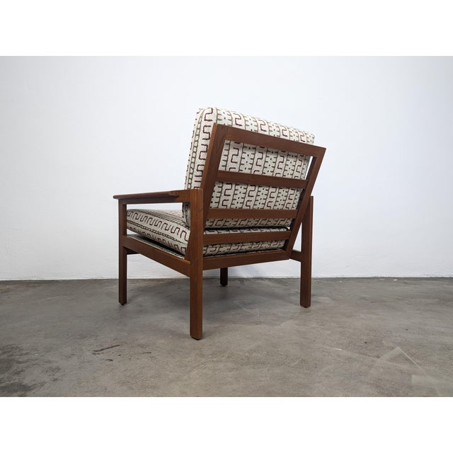 Danish Teak Capella Lounge Chair by Illum Wikkelsø for Niels Eilersen, 1960s For Sale - Image 9 of 12