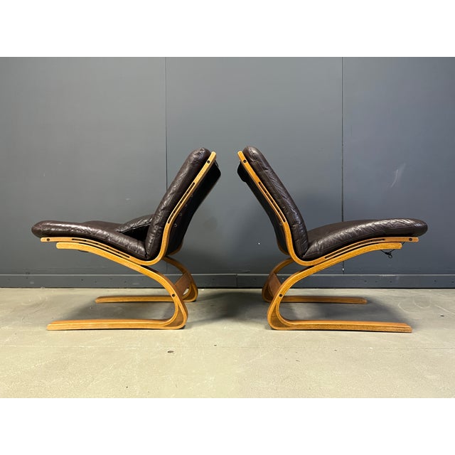 Kengu Lounge Chairs from Elsa & Nordahl Solheim, 1960s, Set of 2 For Sale - Image 4 of 9