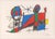 Joan Miro (Spanish, Spanish, 1893-1983), "Lithograph VI", Lithograph in Colors, 1975, from the "Lithograph II" series,...