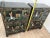 1950s Pair Mid Century Stacking Chinoiserie Bedside Cabinets Nightstands Six Pieces Chinese For Sale - Image 9 of 12