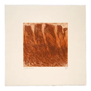1997 Color Aquatint Etching "Berkshire Glory" by Stanley Boxer