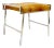 Pasargad Home Eira Cowhide Stool For Sale