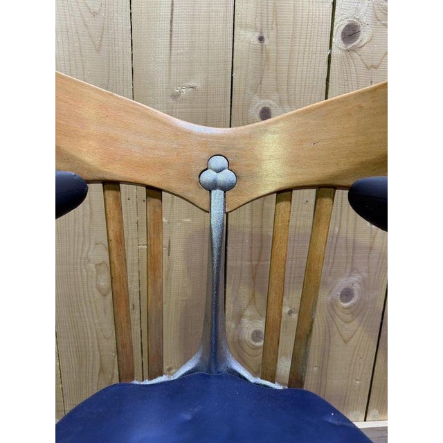 Period: 20th century Style: Design 50's and 60's Condition: Condition of use Material: Wrought iron Length: 61Width:...