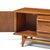 Brown Young Manufacturing Mid Century Walnut Curved Credenza and Hutch For Sale - Image 8 of 11