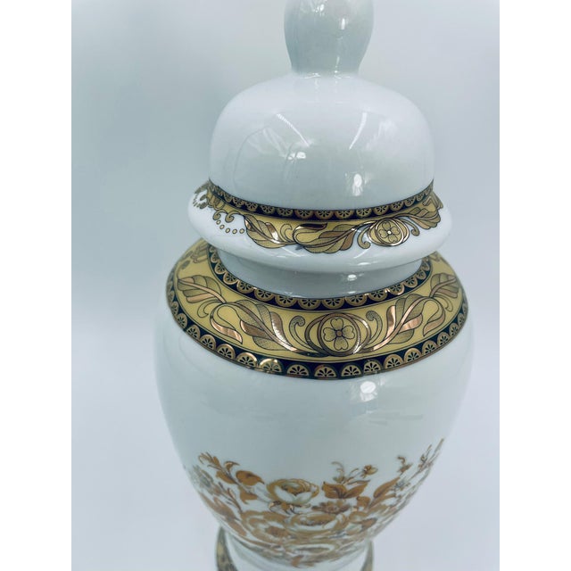 Vintage Amphora Porcelain Vase with Lid, 1975 For Sale - Image 3 of 10
