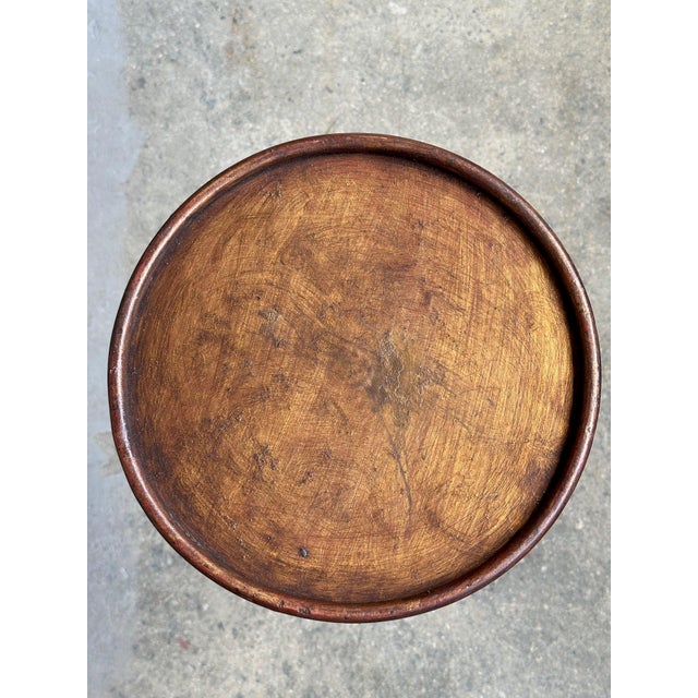 Spanish Gilt Iron Drinks Table With Tripod Base For Sale - Image 11 of 11