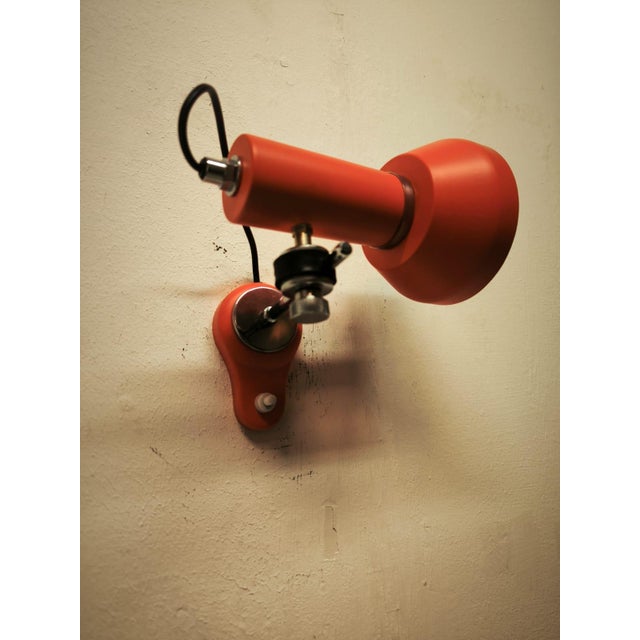 Adjustable Spotlight with Push Button Switch, 1970s For Sale - Image 11 of 14