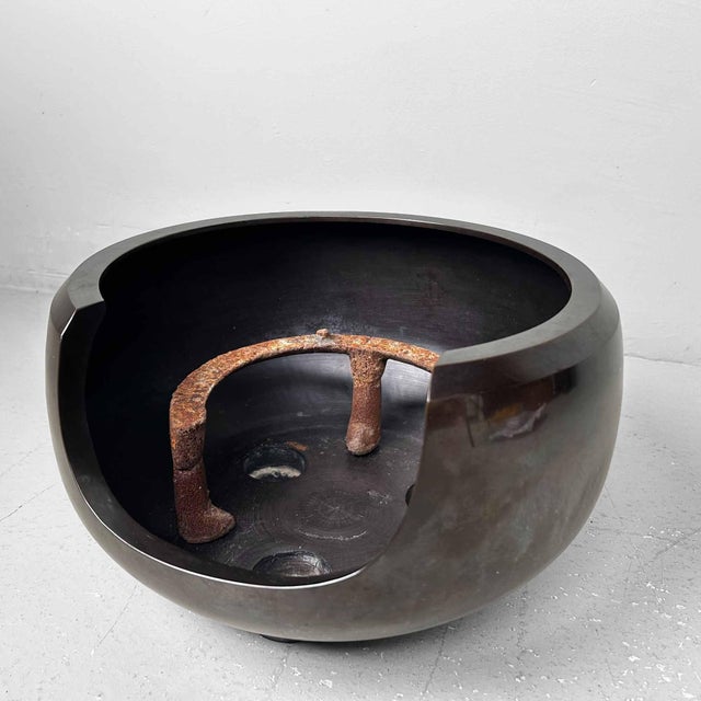 Shōwa Era Japanese Traditional Tea Ceremony Furo Set, 1980s For Sale - Image 4 of 18