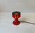 Danish Modern Red Wall Sconce from Abo Metalkunst, 1970s For Sale - Image 4 of 10