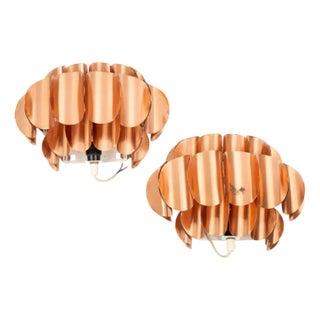 Vintage Wall Lamps by Thorsten Orrling and Hans-Agne Jakobsson, 1960s, Set of 2 For Sale
