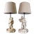 Late 20th Century Matched Asian Figure Lamps - Set of 2 For Sale