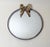 Italian Hollywood Regency Round Gilt Bow Wall Mirror, 1960 For Sale - Image 4 of 10