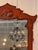 Mid 20th Century Red Chinoiserie Mirror With Painted Pagoda Crest For Sale - Image 5 of 8
