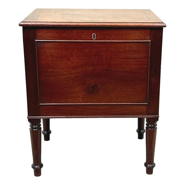 Regency Mahogany Box Cellarette, 1820 For Sale - Image 11 of 11