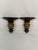1970s Vintage Carved Wood Wall Shelf Brackets Sconces Corbels, a Pair For Sale - Image 5 of 16