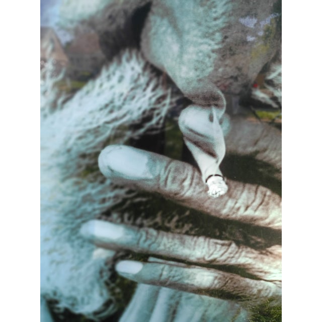 Huge 4' X 3' High-Def Metal Wall Art - Modern Gritty Portrait For Sale In Detroit - Image 6 of 9