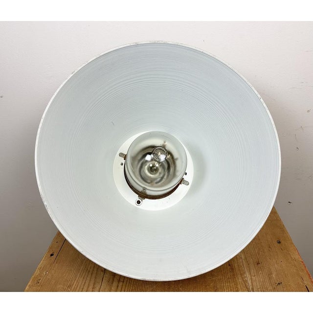 Industrial Explosion Proof Lamp with Aluminium Shade from Elektrosvit, 1970s For Sale - Image 17 of 18