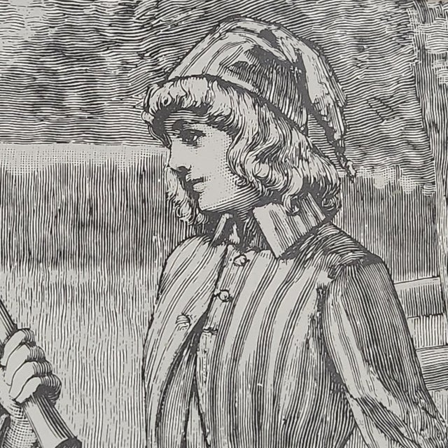 Brown 19th Century Victorian Lawn Tennis Framed Prints - A Pair For Sale - Image 8 of 13