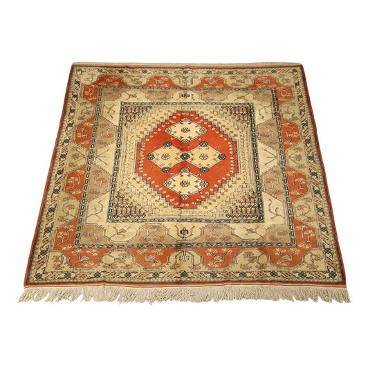 Vintage Turkish Kars Rug For Sale