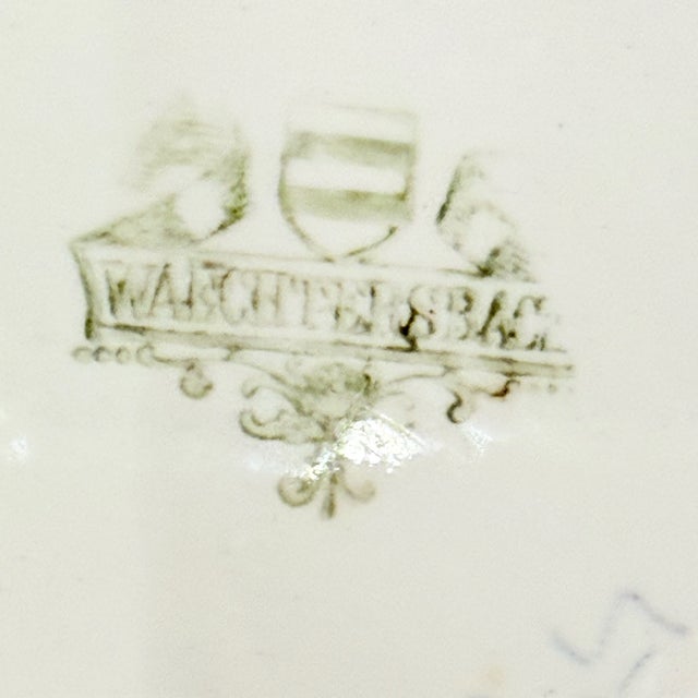 Vintage Circa 1898 Waechtersbach Pedastel Lidded Divided Serving Piece For Sale - Image 15 of 16