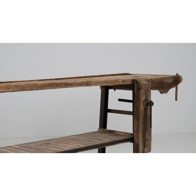 20th Century French Wooden Work Table For Sale - Image 4 of 18
