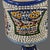 Religious Late 20th Century Hand Painted Armenian Ceramic Communion Chalice Loaves & Fish Mosaic Motif Spiritual For Sale - Image 3 of 10