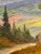 Late 20th Century Framed Oil Painting of Mountain Landscape, Vintage For Sale - Image 5 of 12