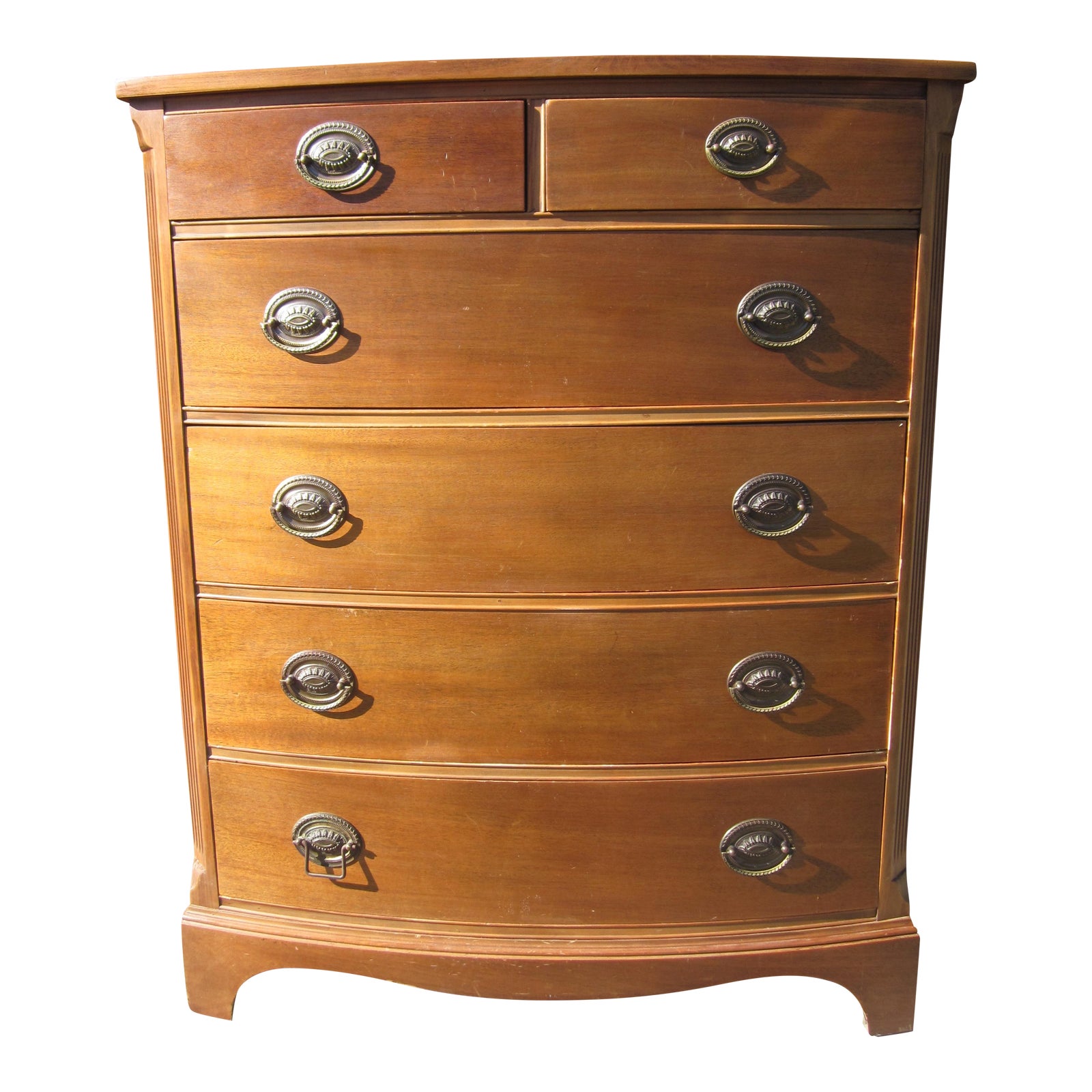 Drexel Heritage Bow Front Dresser Chairish