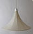 Cocoon Hanging Lamp in the Shape of Tulipan with Turquoise Stripes, 1960s For Sale - Image 9 of 18