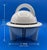 Postmodern 1980s Mario Bellini for Rosenthal “Cupola Nera” Postmodern Porcelain Soup Tureen For Sale - Image 3 of 8
