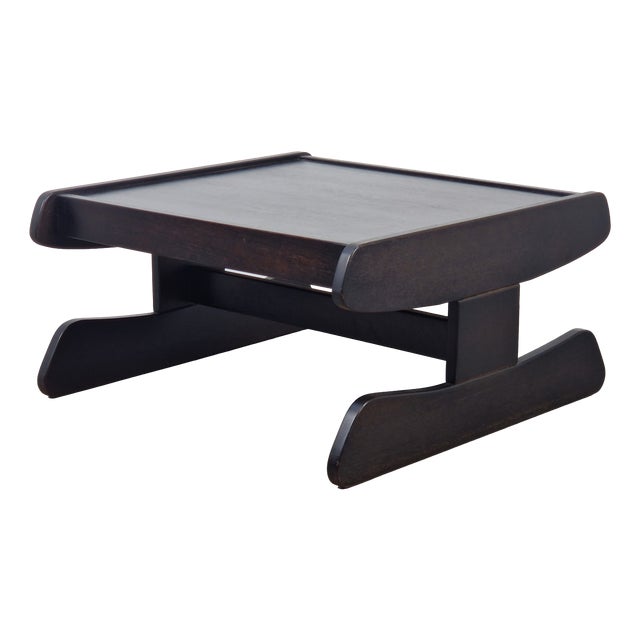 Postmodern Architectural Wooden Coffee Table, Germany, 1970s For Sale