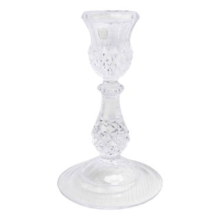 Candlestick in Crystal, France, 1960s For Sale