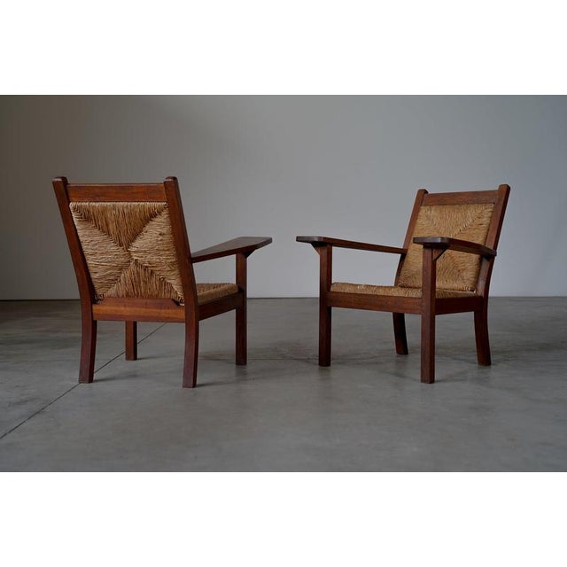 1920s Worpsweder Armchairs by Willi Ohler, Germany, 1920s, Set of 2 For Sale - Image 5 of 13