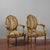 Set of Napoleon III Style Gilded Armchairs For Sale - Image 16 of 18