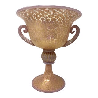 Millefiore Murano Glass Urn For Sale