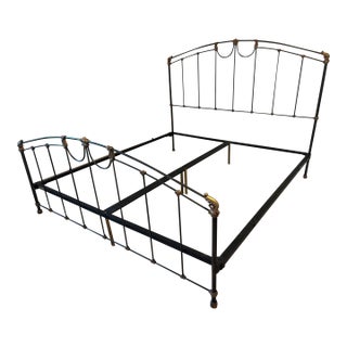 1980s King-Sized Brass Beds of Virginia For Sale