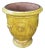 French Handmade Glazed Terracotta Planter by Le Chêne Vert in Anduze For Sale