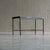 1960s Minimalist Metal Side Tables with Plaster-Fiber Tops, 1960s, Set of 2 For Sale - Image 5 of 18