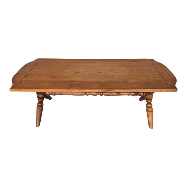 Cushman Colonial Maple Coffee Table Chairish